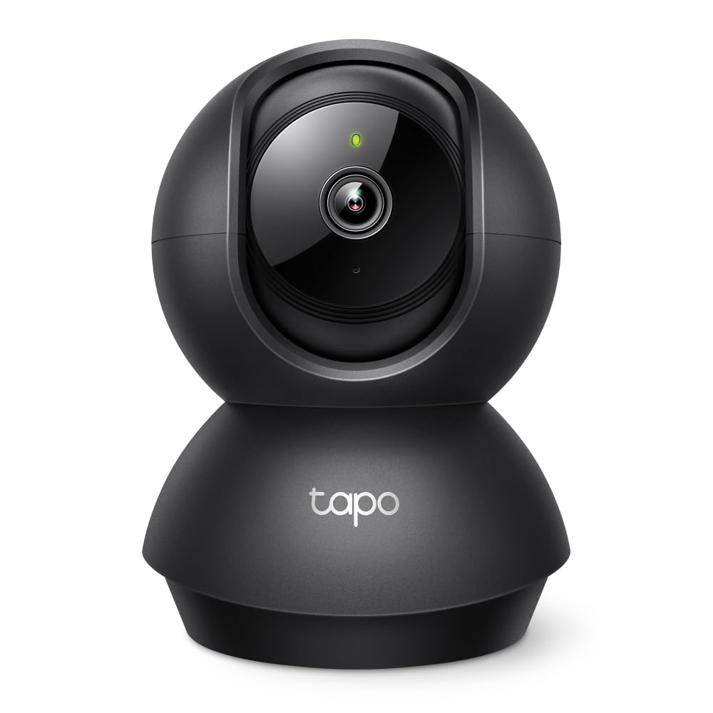 Tapo TP-Link Pan Tilt Security Camera for Baby Monitor, Dog Camera w/Motion Detection, 2-Way Audio Siren, Night Vision, Cloud &SD Card Storage