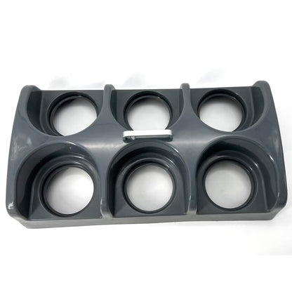Puppy Feeding System 6 Litter Multiple Dog Bowl Feeder Puppy Feeder Station, Weaning Dish Puppy's Feeding