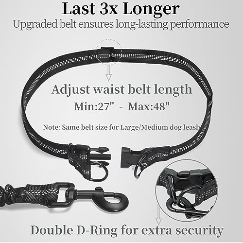 Hands-Free Dog Leash with Storage Pouch