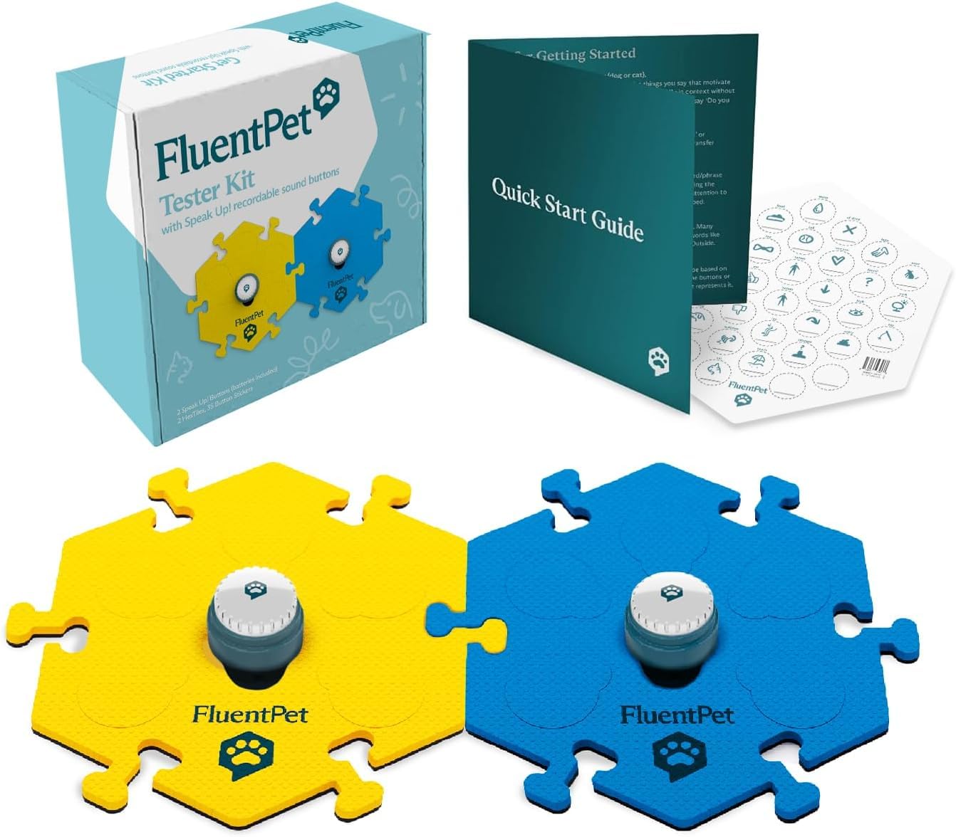 FluentPet Talking Button Kits