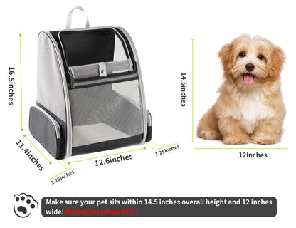 Bubble Pet Carrier Backpack for Cats & Dogs