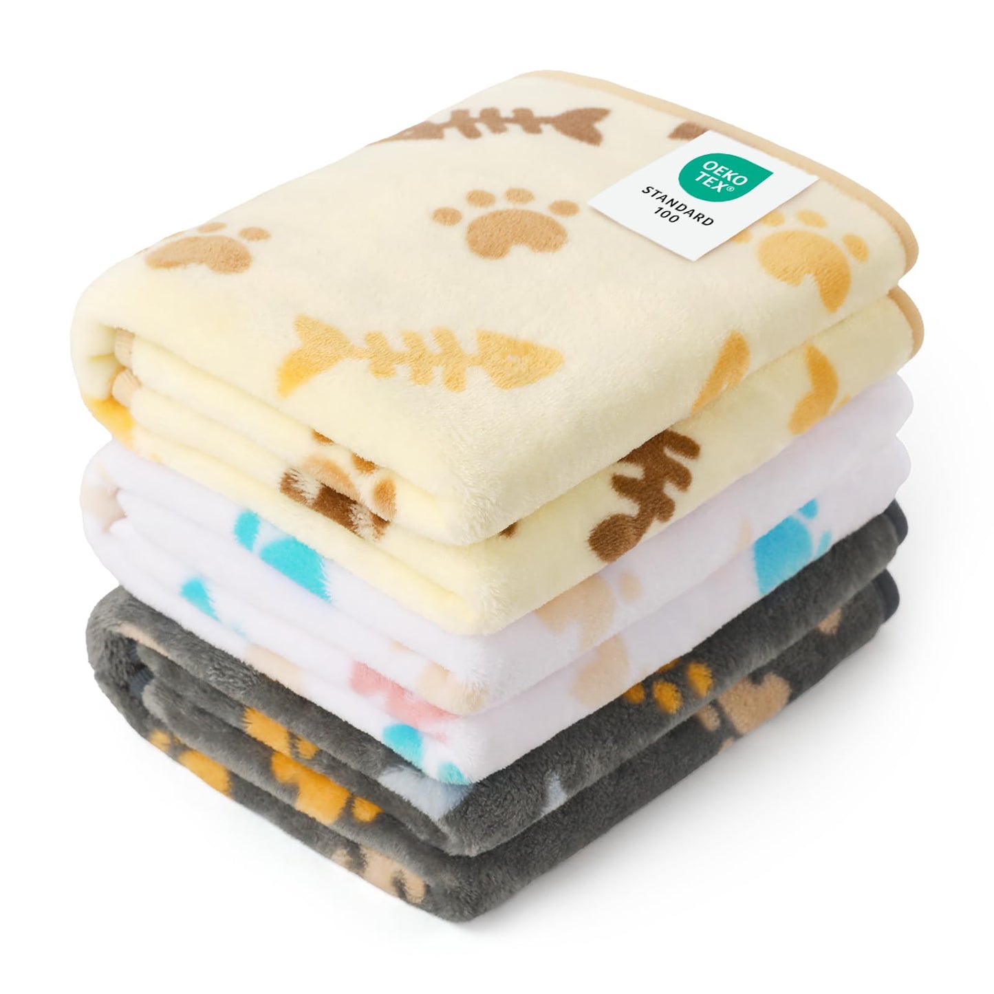 Soft Fleece Pet Blanket for Dogs & Cats