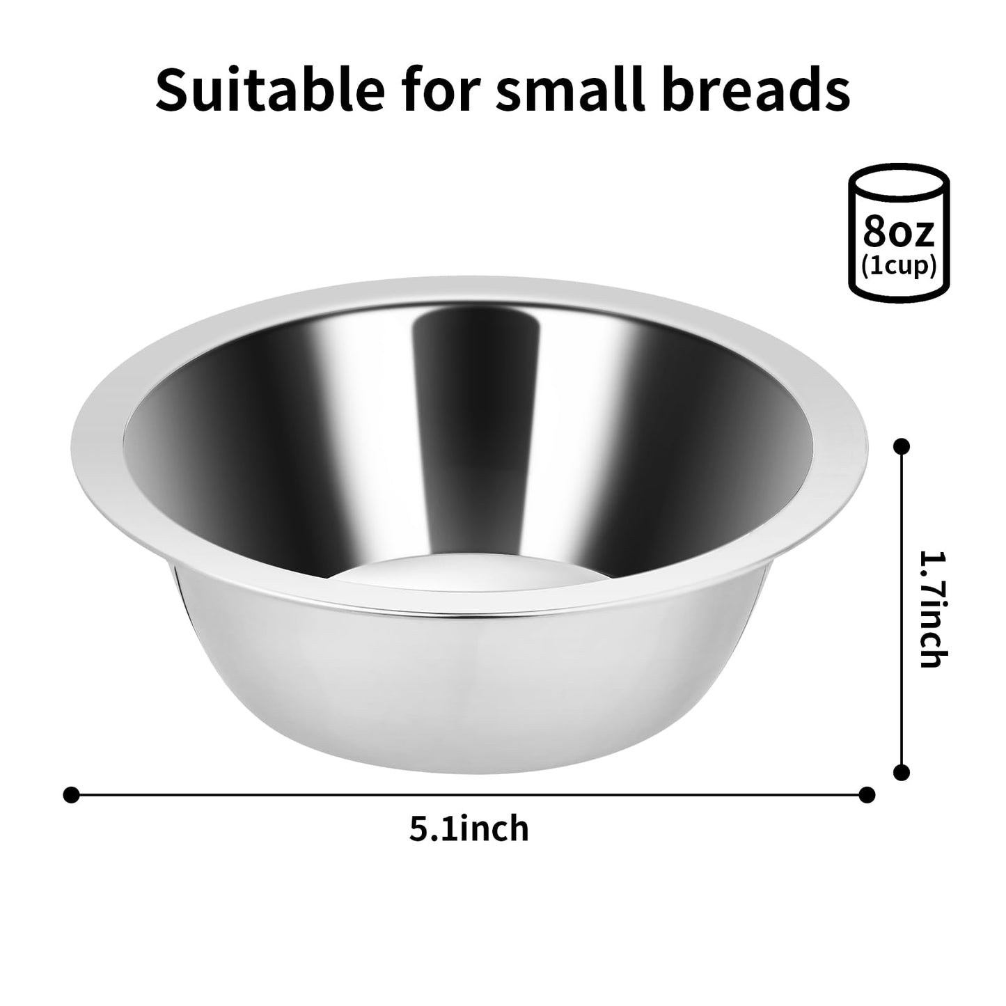Fri4Free 2PCS Stainless Steel Hanging Kennel Water Bowls