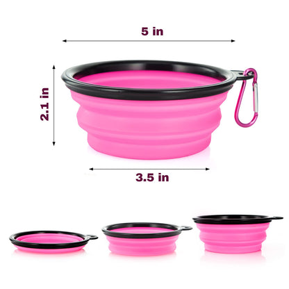 Collapsible Dog Bowls for Travel & Outdoor Use