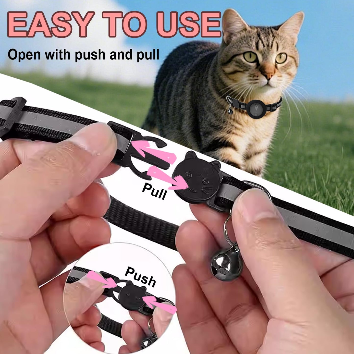 Pet GPS Tracker Collar for Cats