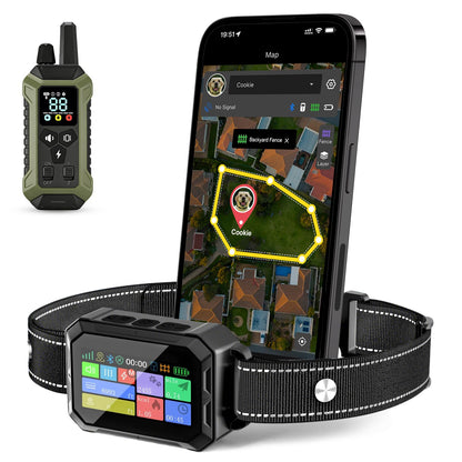 GPS Wireless Dog Collar Fence System