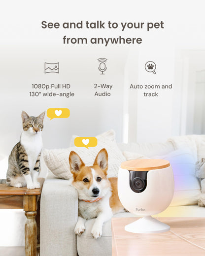 Furbo Pet Camera w/Subscription Required