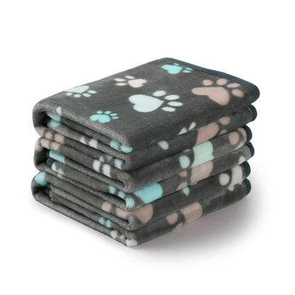 Soft Fleece Pet Blanket for Dogs & Cats