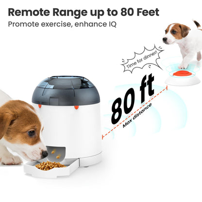 Potaroma Dog Puzzle Toy, Interactive IQ Training, Electronic Dog Toys, Automatic Treat Dispenser Feeder
