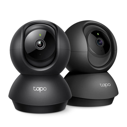 Tapo TP-Link Pan Tilt Security Camera for Baby Monitor, Dog Camera w/Motion Detection, 2-Way Audio Siren, Night Vision, Cloud &SD Card Storage