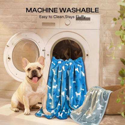 Soft Fleece Pet Blanket for Dogs & Cats