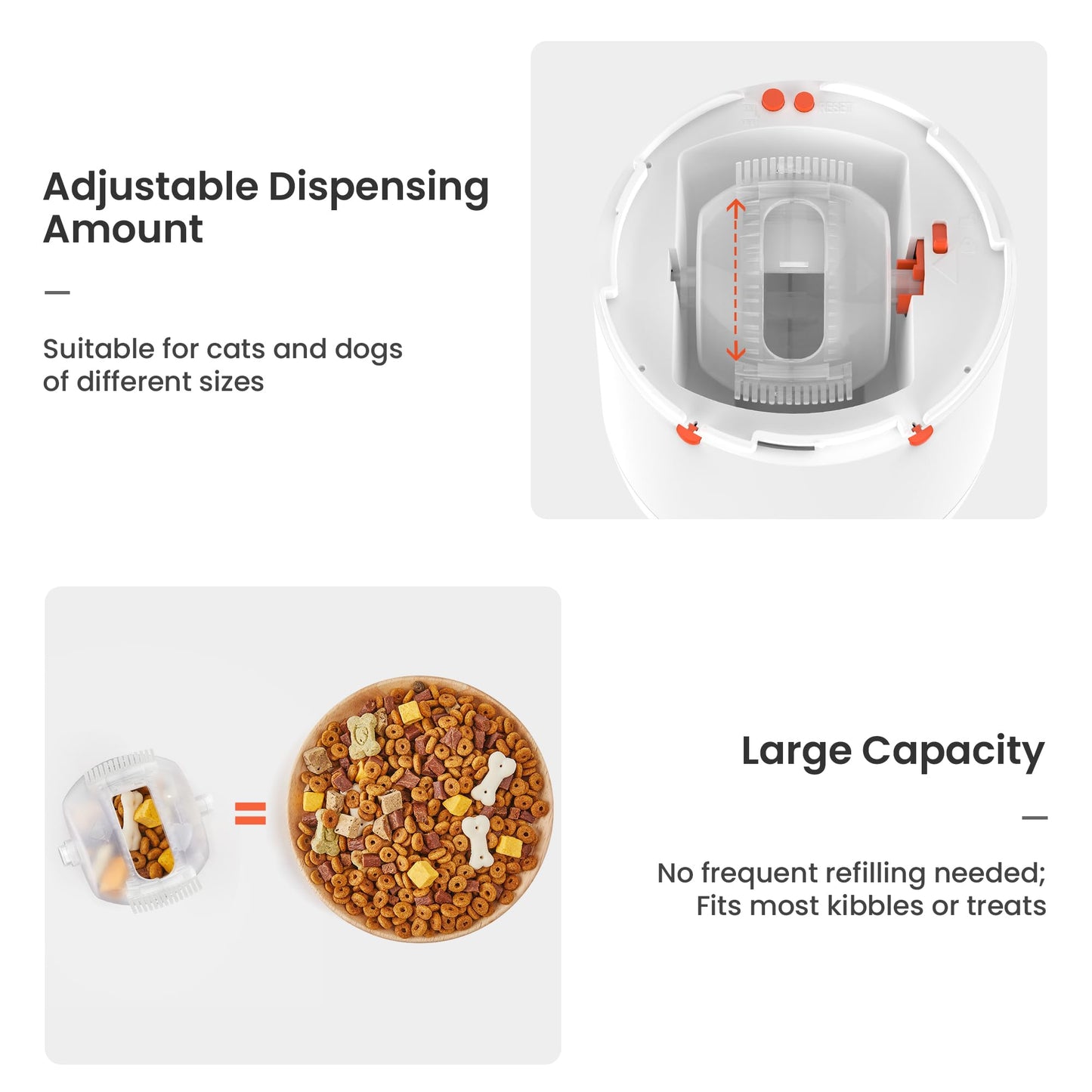 Potaroma Dog Puzzle Toy, Interactive IQ Training, Electronic Dog Toys, Automatic Treat Dispenser Feeder