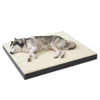 Washable Sherpa Dog Bed for Large Dogs