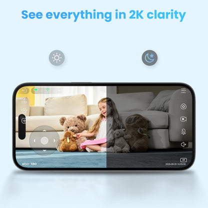 Enabot EBO SE 2 Home Robot Camera: 2K Mobile FamilyBot Pet Companion
