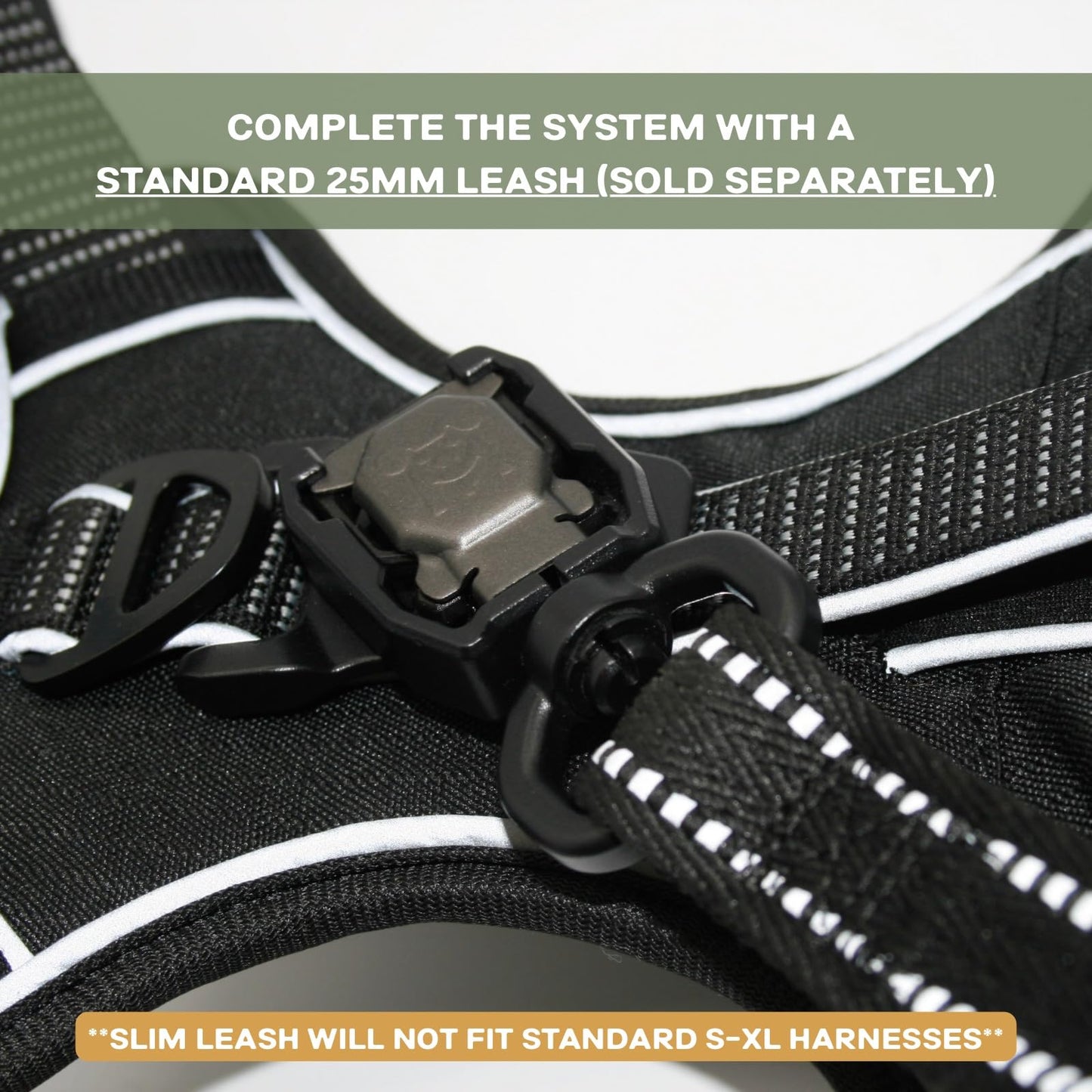 Adjustable Dog Harness with Reflective Safety Features