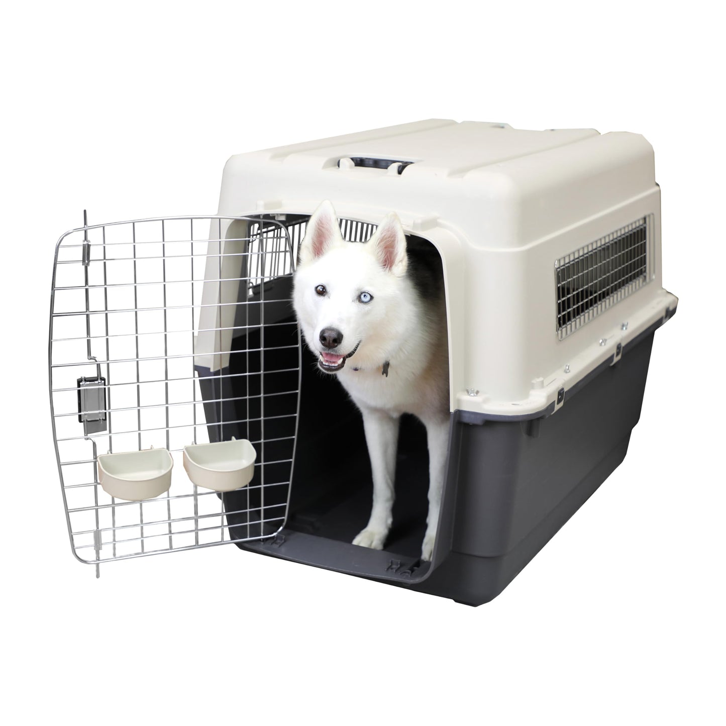 Airline Approved Dog Travel Kennel for Indoor & Outdoor Use