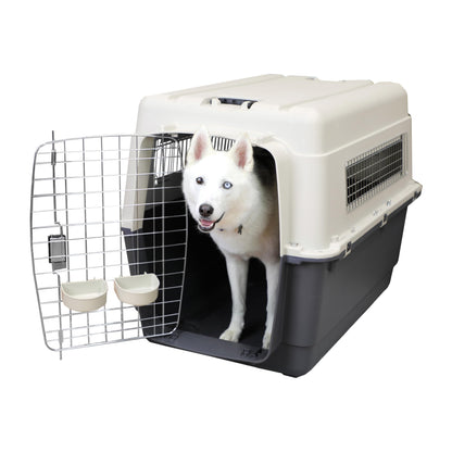 Airline Approved Dog Travel Kennel for Indoor & Outdoor Use