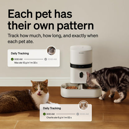 PETLIBRO Automatic Camera Cat Feeder Granary 2 Vision with Desiccant Bag