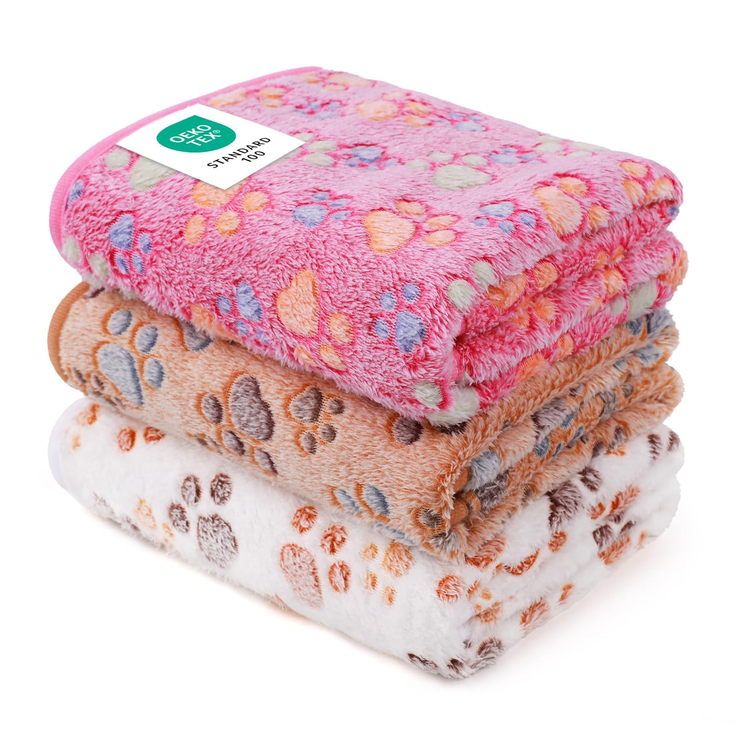 Soft Fleece Pet Blanket for Dogs & Cats