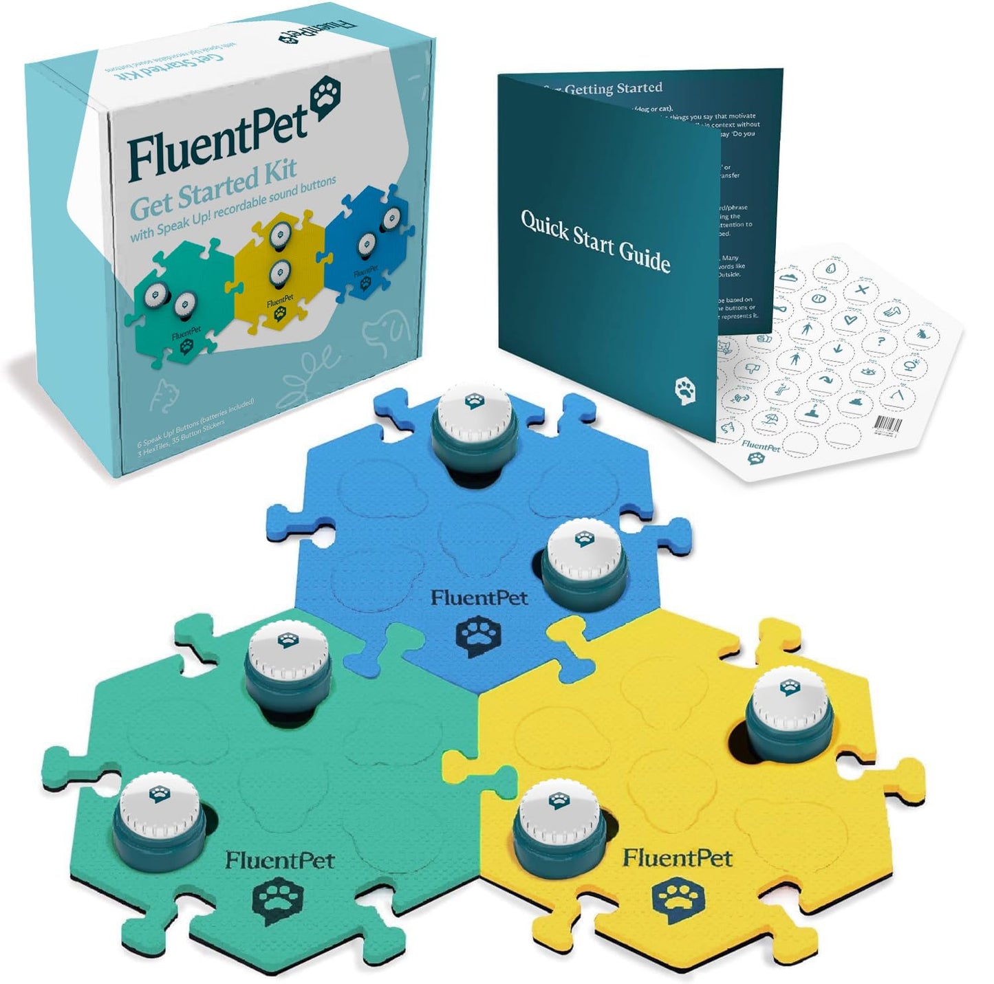 FluentPet Talking Button Kits
