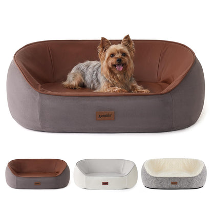 Modern Dog Sofa with Wooden Legs