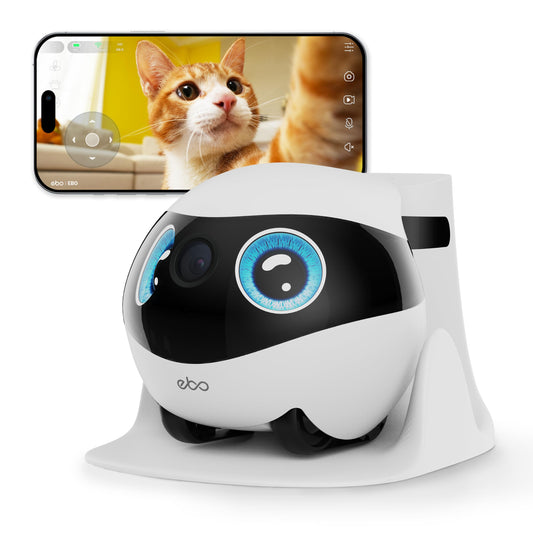 Enabot EBO SE 2 Home Robot Camera: 2K Mobile FamilyBot Pet Companion