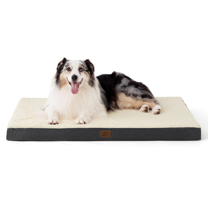 Washable Sherpa Dog Bed for Large Dogs