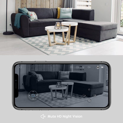 Enabot EBO SE Home Robot Camera: 1080P Mobile FamilyBot Pet Companion