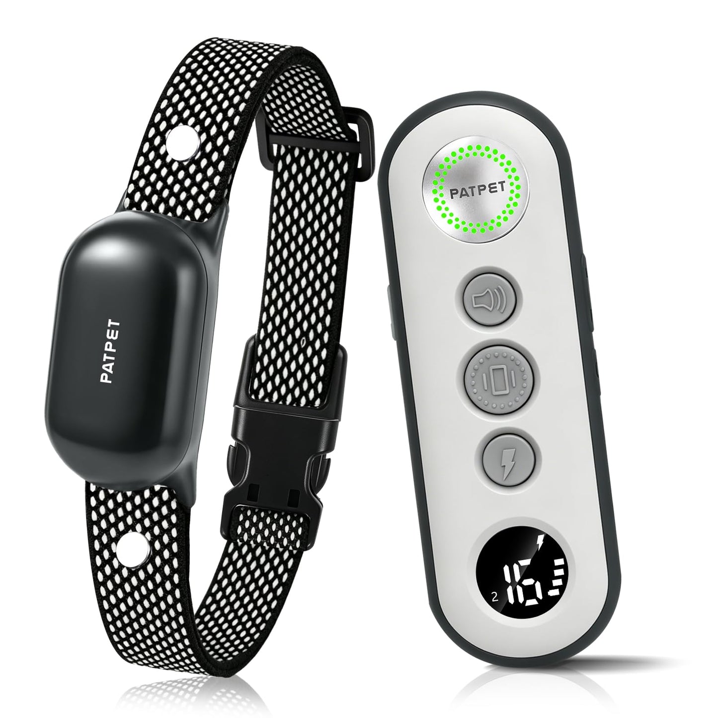 PATPET Dog Shock Collar with Remote Control - 4000FT Safe Training Collar