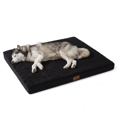 Washable Sherpa Dog Bed for Large Dogs