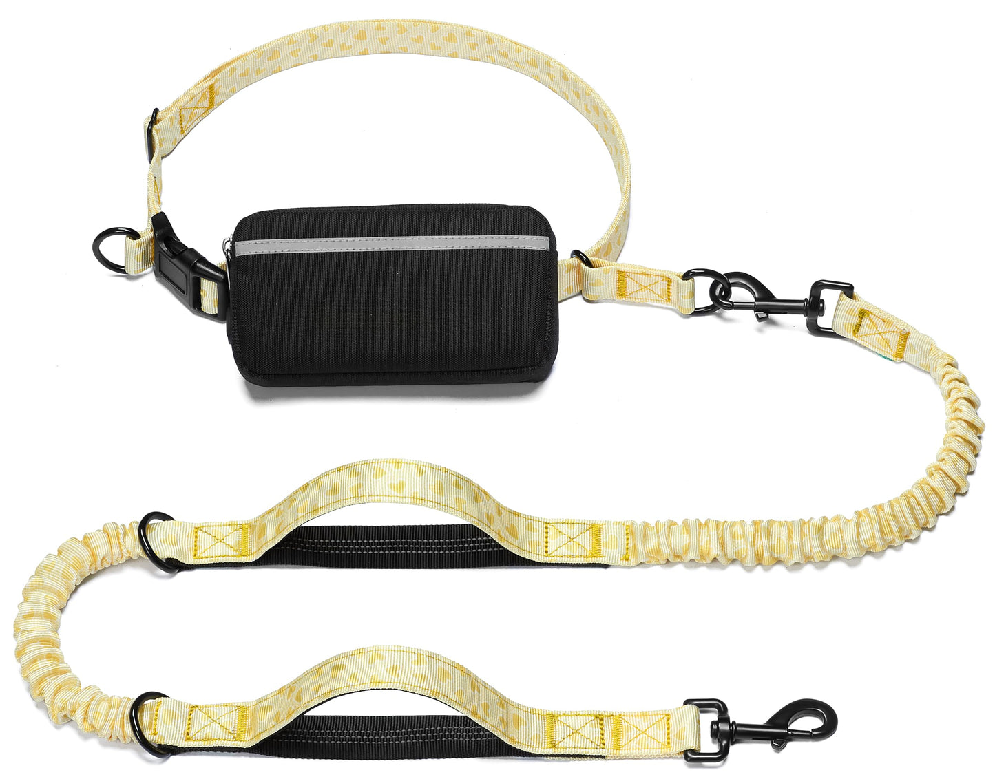 Hands-Free Dog Leash with Storage Pouch