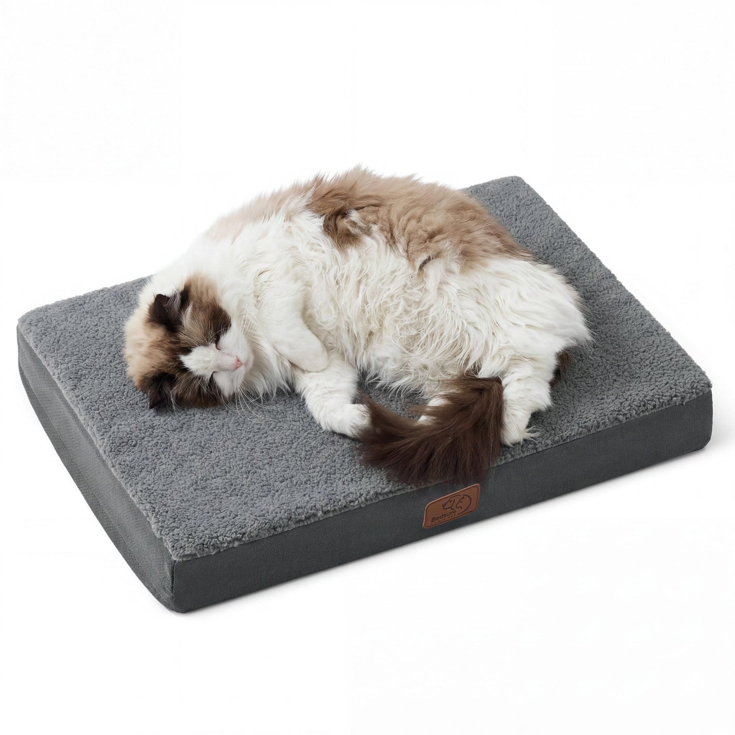 Washable Sherpa Dog Bed for Large Dogs