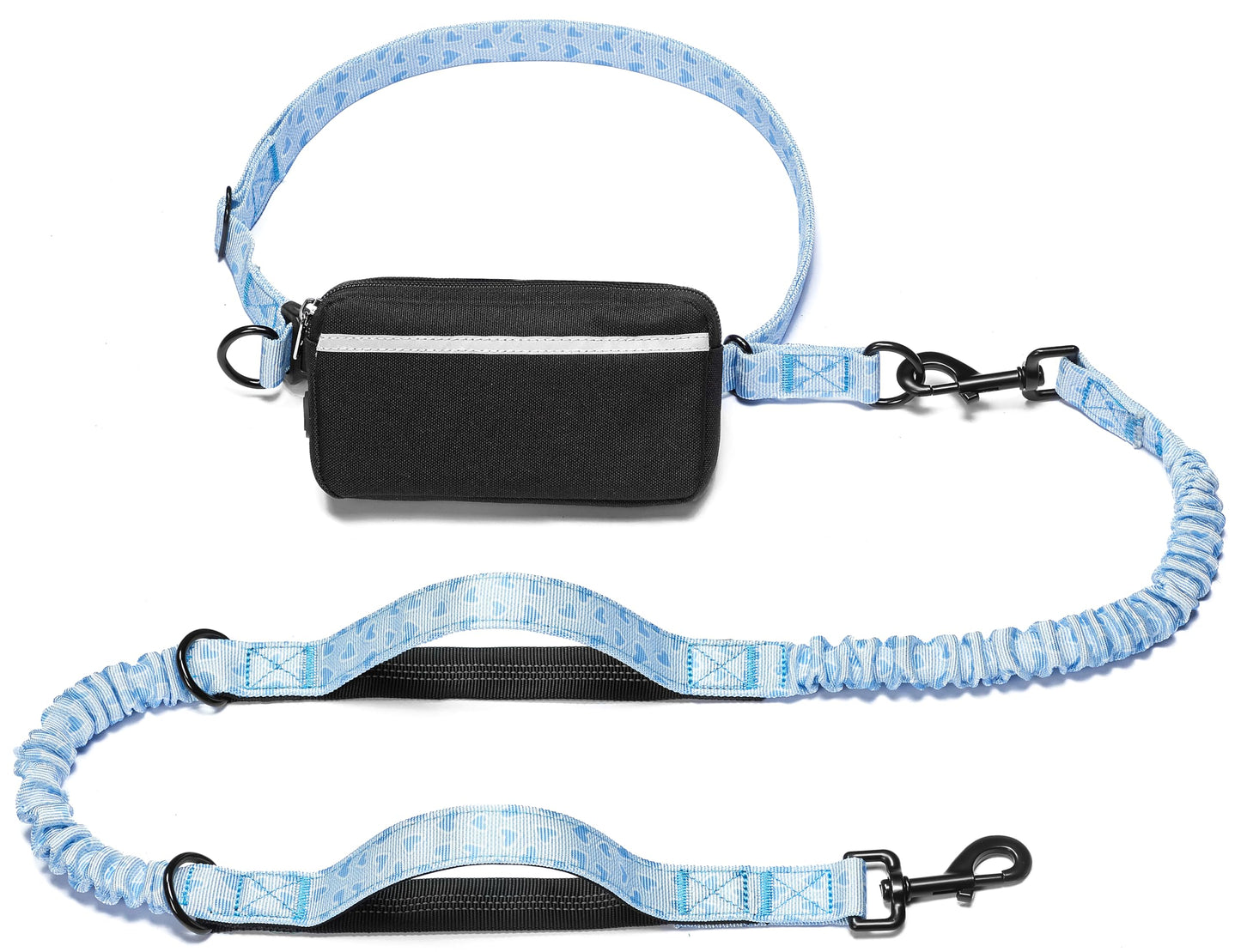 Hands-Free Dog Leash with Storage Pouch
