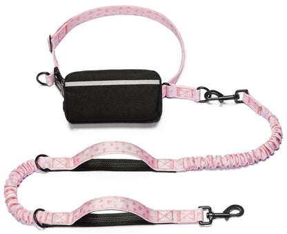 Hands-Free Dog Leash with Storage Pouch