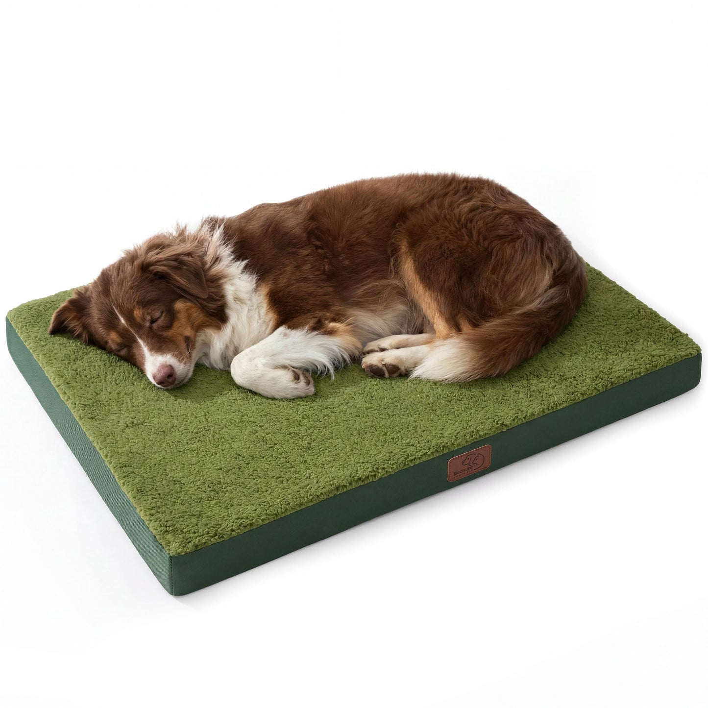 Washable Sherpa Dog Bed for Large Dogs