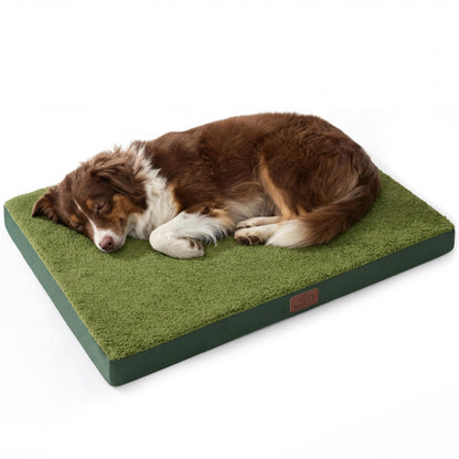 Washable Sherpa Dog Bed for Large Dogs