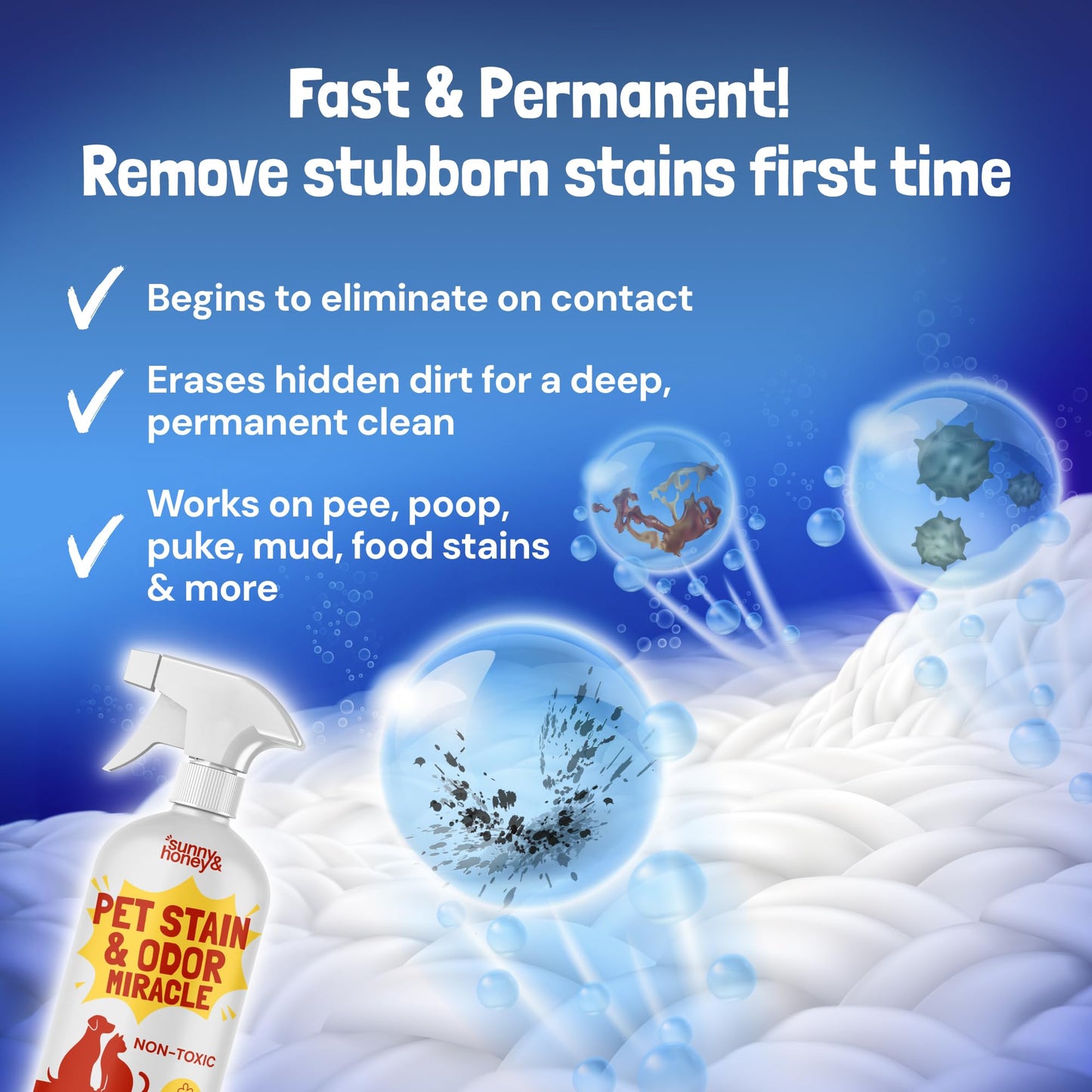Sunny & Honey Pet Stain & Odor Remover