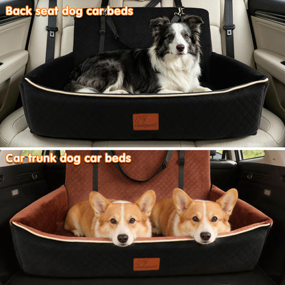 Dog Travel Car Seat-Bed for Medium&Large Pets