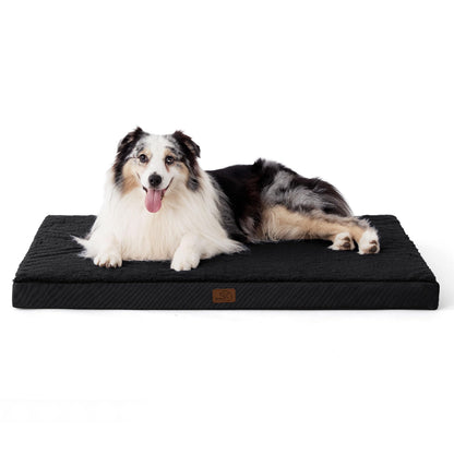 Washable Sherpa Dog Bed for Large Dogs