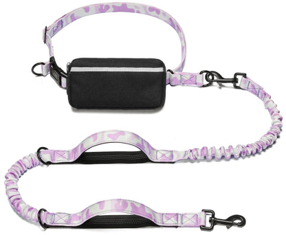 Hands-Free Dog Leash with Storage Pouch