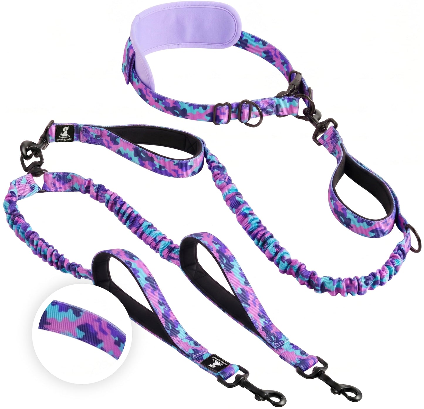 Reflective Dog Leash for Training & Outdoor Activities