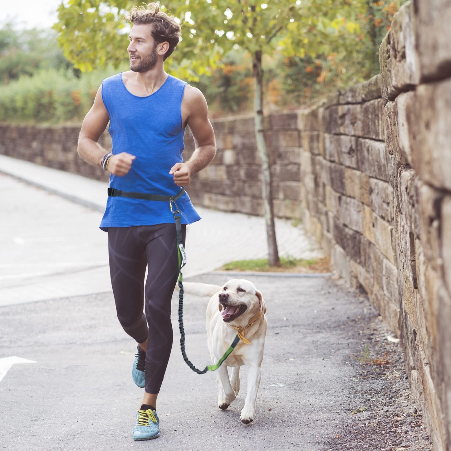 Hands-Free Dog Leash Belt for Walking & Running