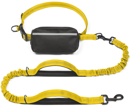 Hands-Free Dog Leash with Storage Pouch