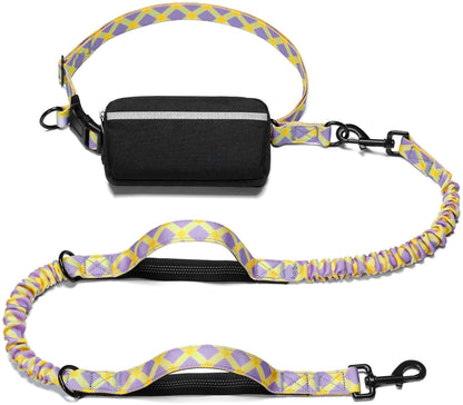 Hands-Free Dog Leash with Storage Pouch