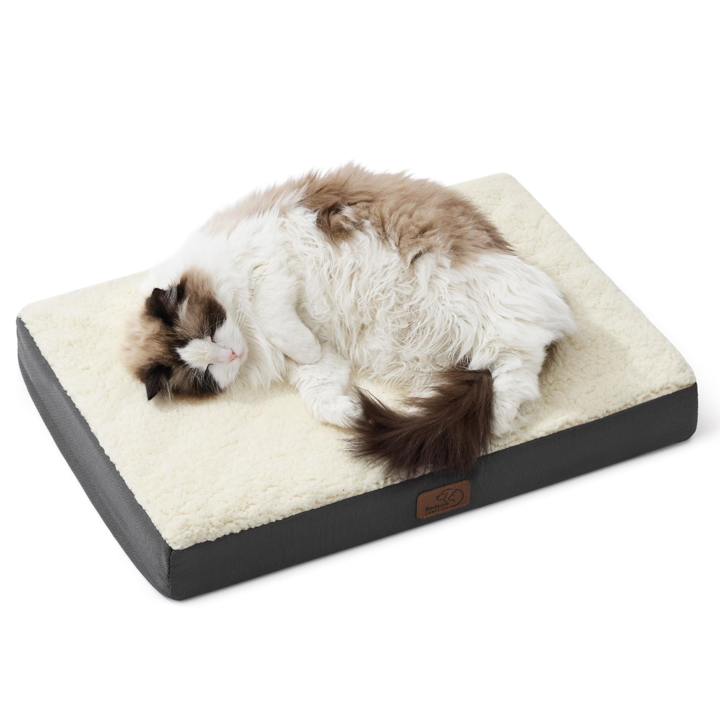 Washable Sherpa Dog Bed for Large Dogs