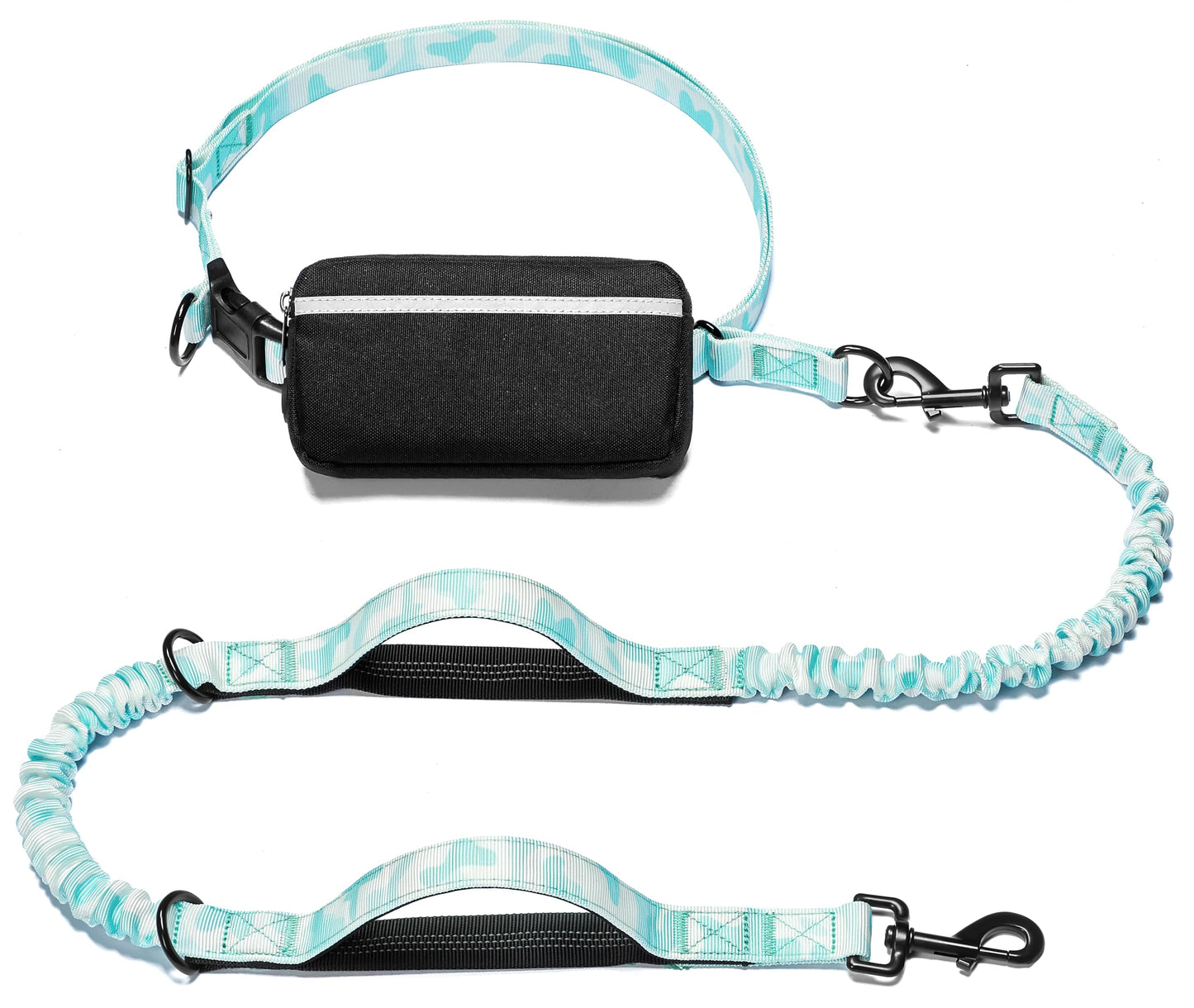 Hands-Free Dog Leash with Storage Pouch