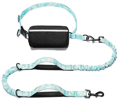 Hands-Free Dog Leash with Storage Pouch