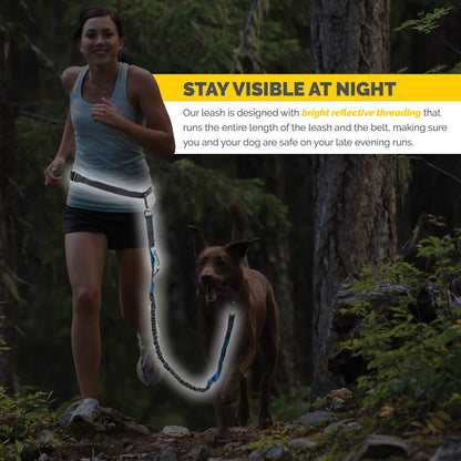 Hands-Free Dog Leash Belt for Walking & Running