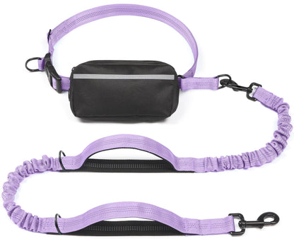 Hands-Free Dog Leash with Storage Pouch