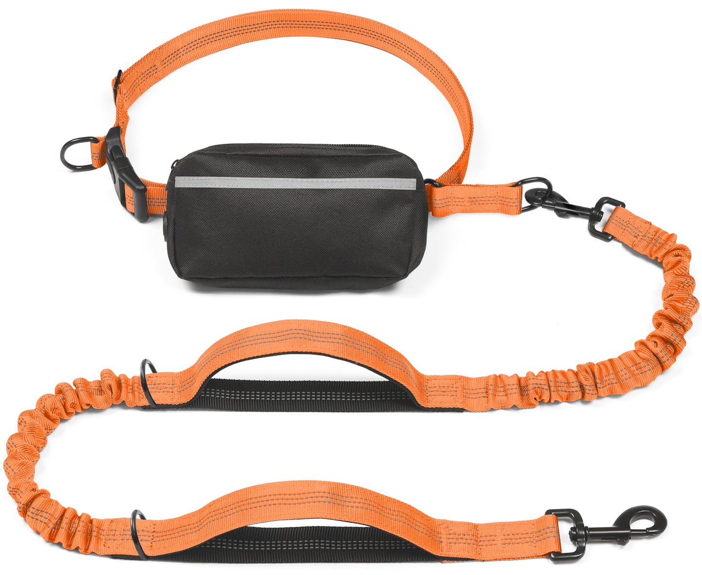 Hands-Free Dog Leash with Storage Pouch